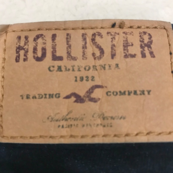 Skinny Dark Blue Hollister Jeans - Picture 3 of 4